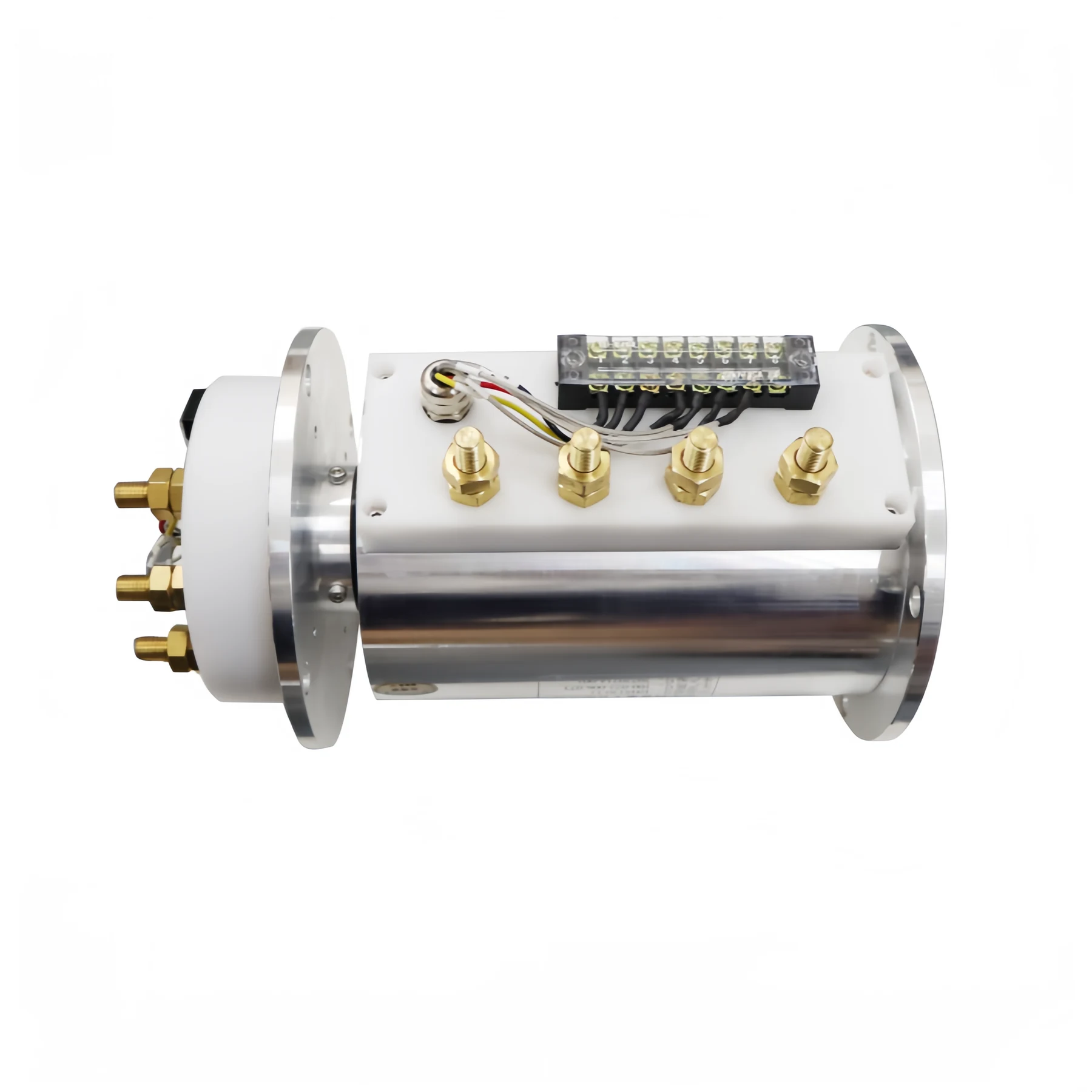 DHS130-11 Customized conductive slip ring diameter 130mm 11 channels specially designed for electric drive excavators, view 3