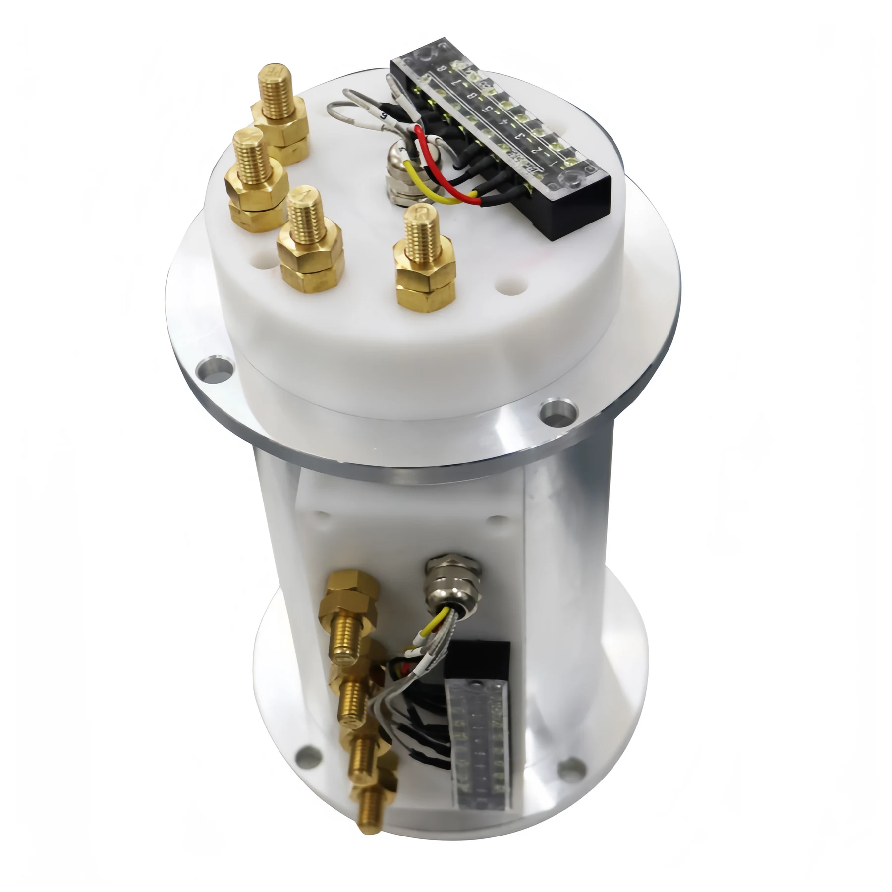 DHS130-11 Customized conductive slip ring diameter 130mm 11 channels specially designed for electric drive excavators — customized slip rings manufactured by INGIANT