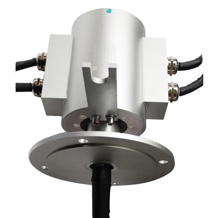 DHS130F-4-200A Non-standard customized high current waterproof slip ring, view 4