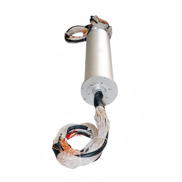 DHS145-207 compact automation slip rings up to 1000 rpm diameter145mm 207 channels — capsulated slip rings manufactured by INGIANT