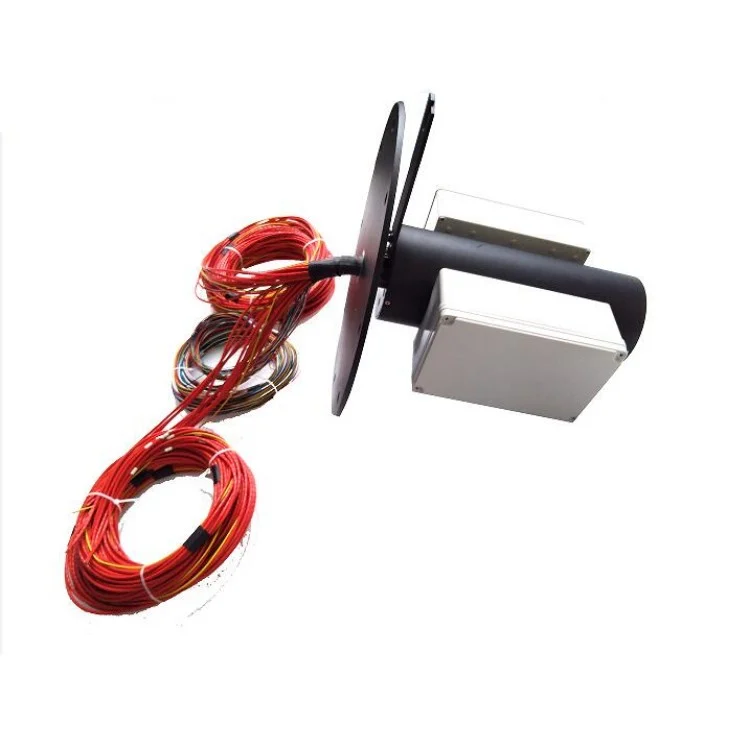 DHS145-71-002 customized solid shaft automation slip ring 71channels for Special Industries, view 2