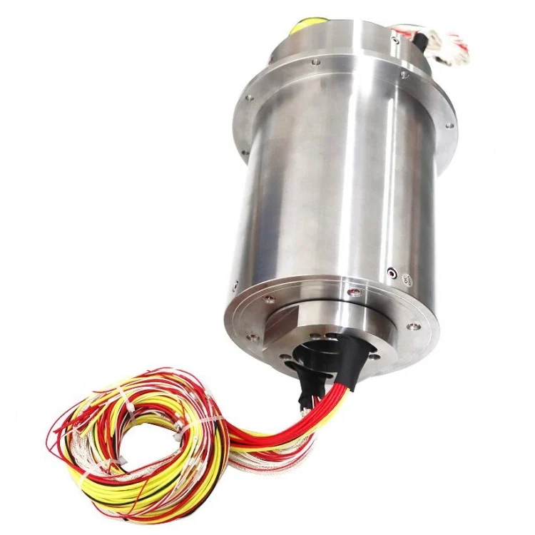 DHS160-72 customized high reliability capsule slip rings 160mm diameter 72 channels — capsulated slip rings manufactured by INGIANT