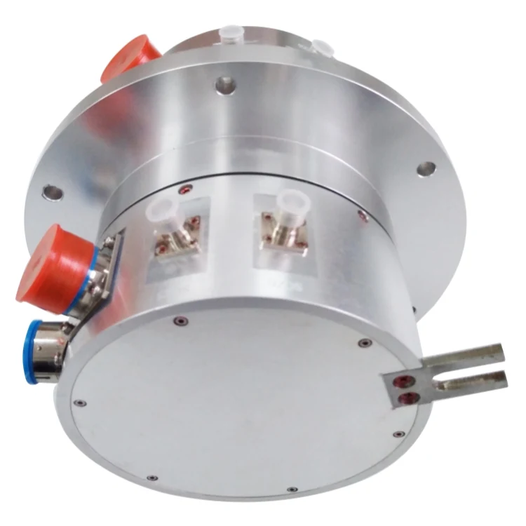DHS160-41-2S RF high frequency rotary joint 2-Channel RF Rotary Joint with 41channels power diameter 160mm, view 4