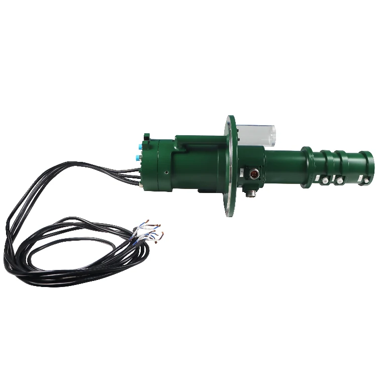 DHS165-6-1F-2S-2Y 165mm Non standard customized hybrid slip ring combination optoelectronic liquid signal — hybrid slip rings manufactured by INGIANT
