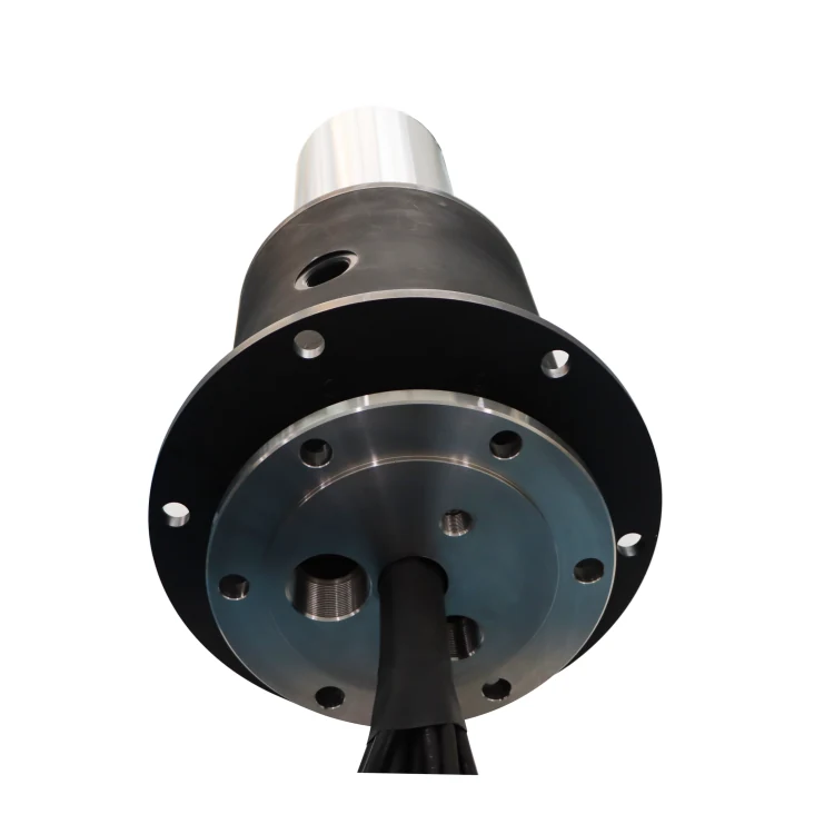 DHS200F-79-2Y-1Q Hybrid slip rings waterproof- combined electrical, hydraulic and pneumatic slip ring, view 2