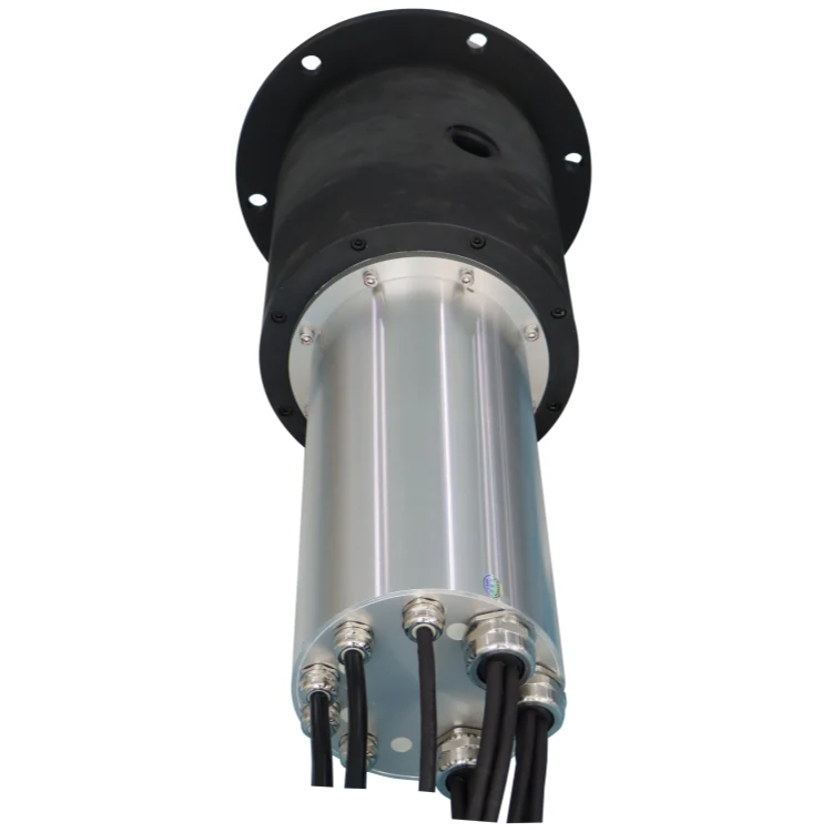 DHS200F-79-2Y-1Q Hybrid slip rings waterproof- combined electrical, hydraulic and pneumatic slip ring, view 3