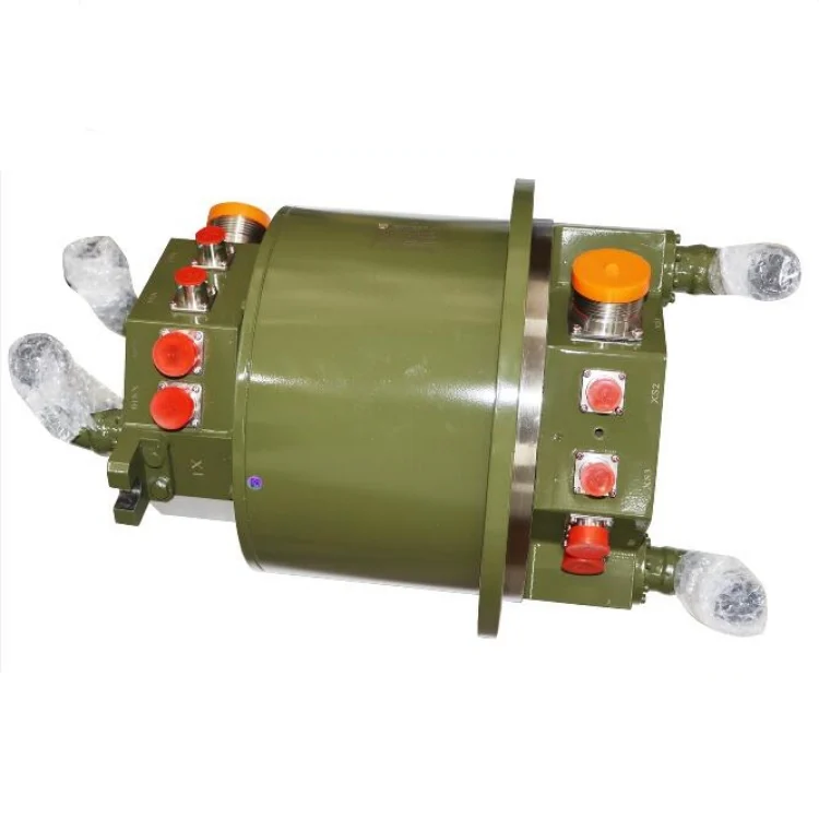 DHS280-58-2Y hybrid pneumatic liquid slip rings combined 58channels electrical and 2 channels hydraulic, view 3
