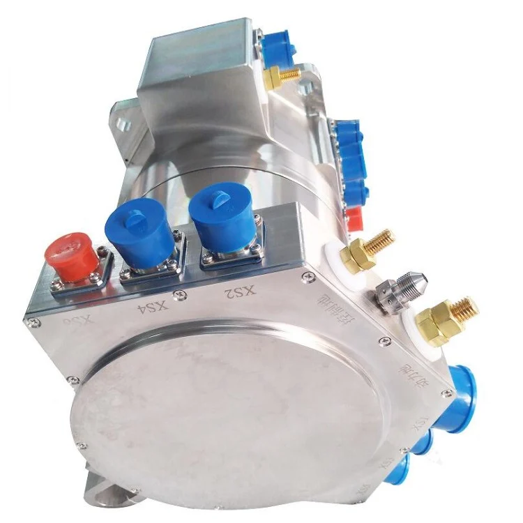 DHS284-70-1Q hybrid slip rings combined 70 circuits electrical and 1 circuits pneumatic, view 2