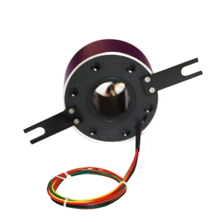 DHK038-5-5A hole diameter 38mm through hole slip ring 5 channels 5A, view 2