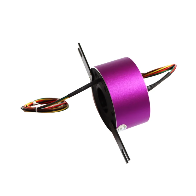 DHK038-5-5A hole diameter 38mm through hole slip ring 5 channels 5A, view 3