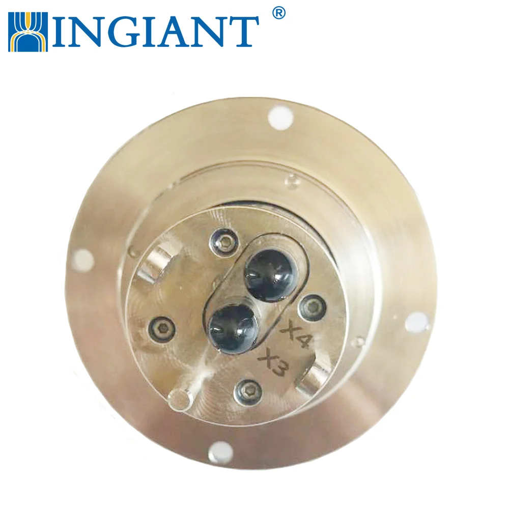 Ingiant Dual Channel Coaxial rotary joint — rf rotary joints and coax slip rings manufactured by INGIANT