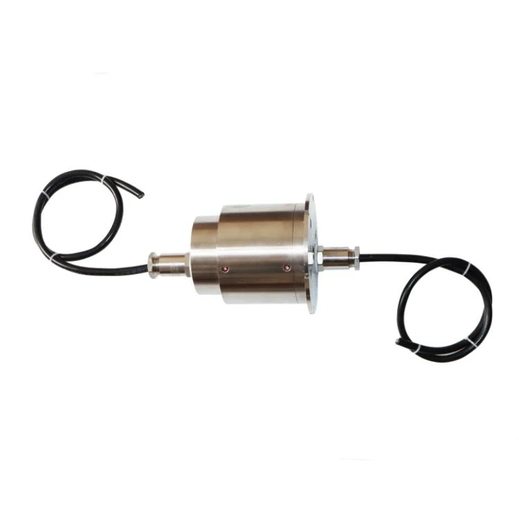 DHK015F-2-10A dustproof and waterproof slip ring hole 15mm and 2channels 10A, view 2