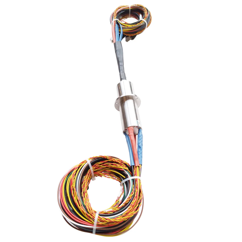 Ingiant ethernet slip ring 32channels diameter 30mm — ethernet slip rings manufactured by INGIANT
