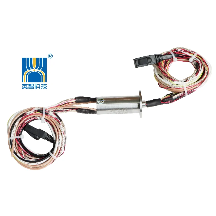 DHS025-40 100/1000M Ethernet slip ring used in high-definition video surveillance systems — ethernet slip rings manufactured by INGIANT