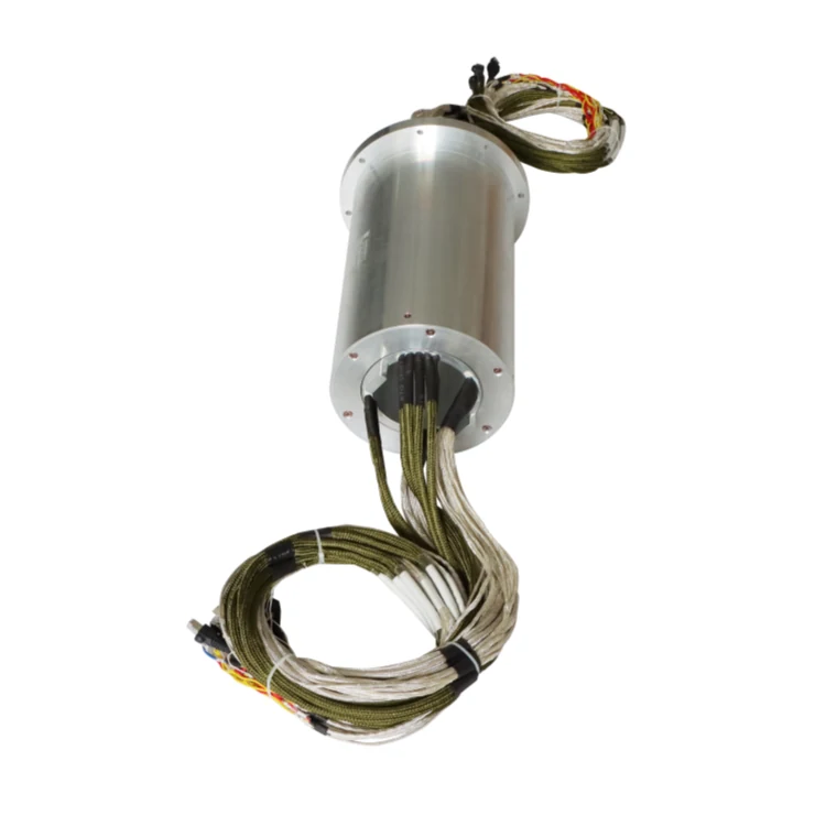 DHK090-81 Inner diameter 90mm Ethernet slip ring 81-channel integral precision conductive slip ring, view 2