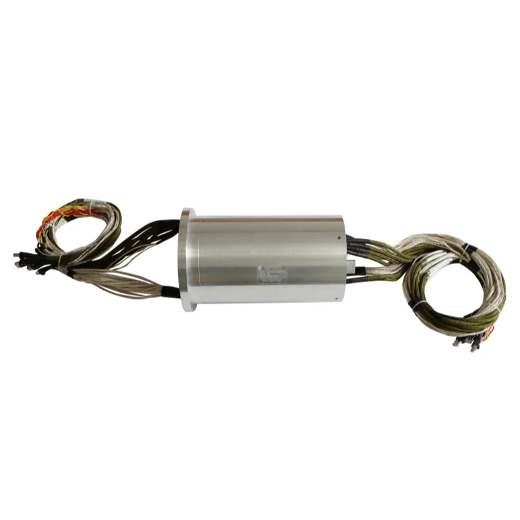 DHK090-81 Inner diameter 90mm Ethernet slip ring 81-channel integral precision conductive slip ring, view 3