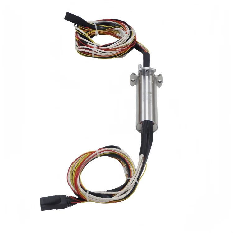 DHS030-21 30mm series high precision Ethernet slip ring can be customized, view 2