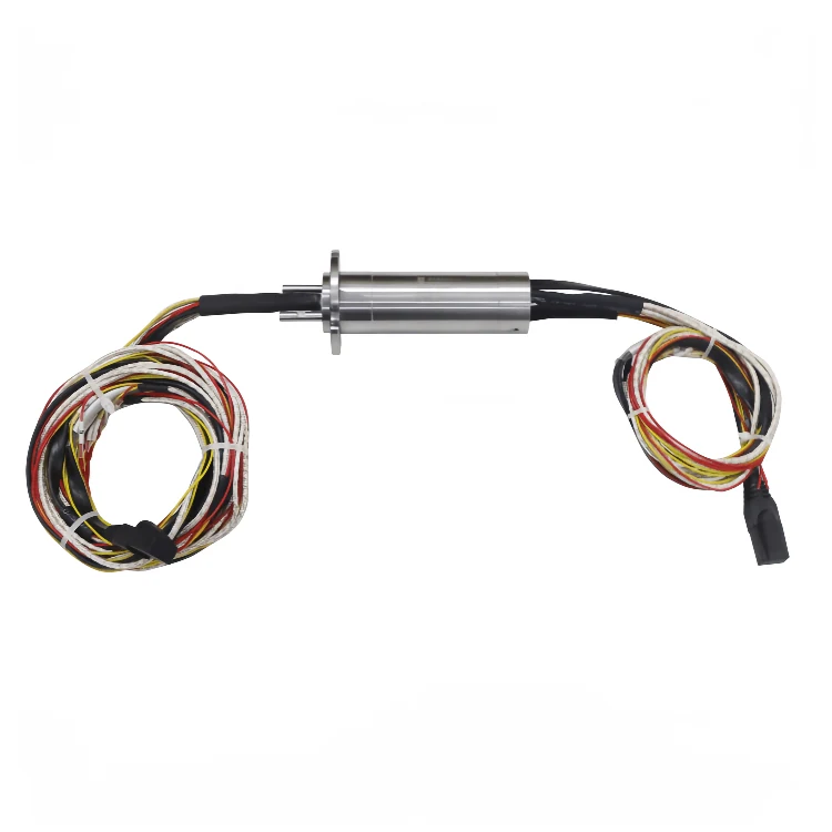 DHS030-21 30mm series high precision Ethernet slip ring can be customized, view 3