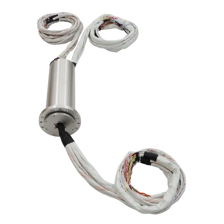 DHS116-98 Ethernet Slip Ring Combination Power and Ethernet Diameter 116mm 98channels — ethernet slip rings manufactured by INGIANT