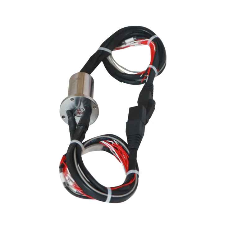 DHS025-29-002 Standard model DHS025 series solid shaft Ethernet slip rings Industrial Ethernet slip rings — ethernet slip rings manufactured by INGIANT