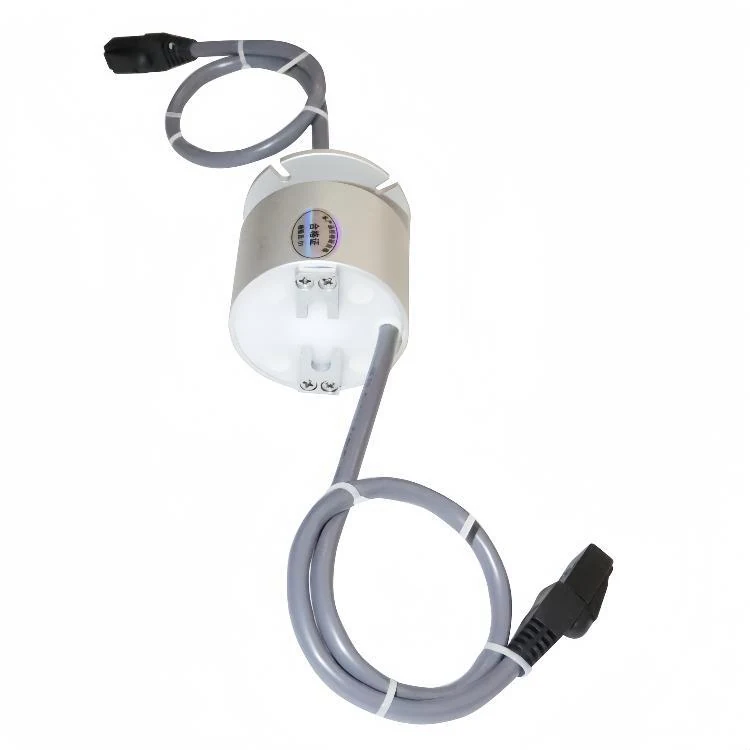 DHS056-9-2A customised solid shaft Ethernet slip rings with 9 circuits 2A stable transmission, no packet loss — ethernet slip rings manufactured by INGIANT