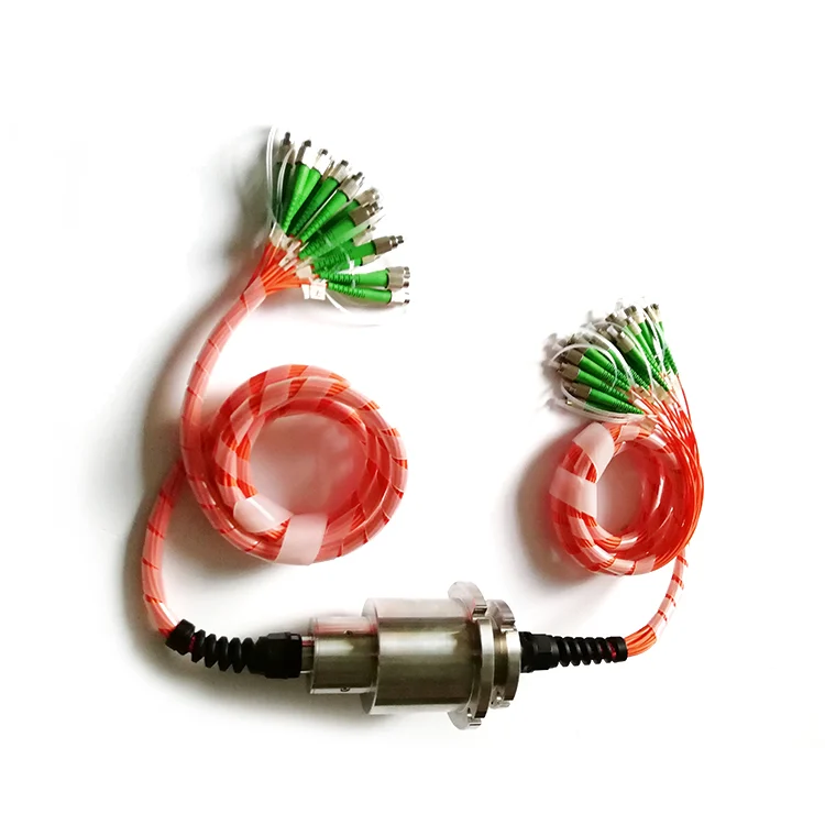 Ingiant fiber optical slip ring for HD network monitoring systems — fiber optic rotary joints manufactured by INGIANT