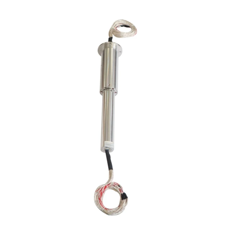 DHS050-20-002 Ingiant Flange install slip ring standard out diameter 50mm with 20 channels power/signal, view 3