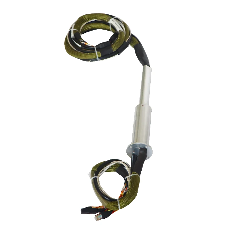 DHS040-54-007 Gigabit Ethernet slip ring transmission 1 channel 1000M Ethernet signal and 33channels signals — ethernet slip rings manufactured by INGIANT