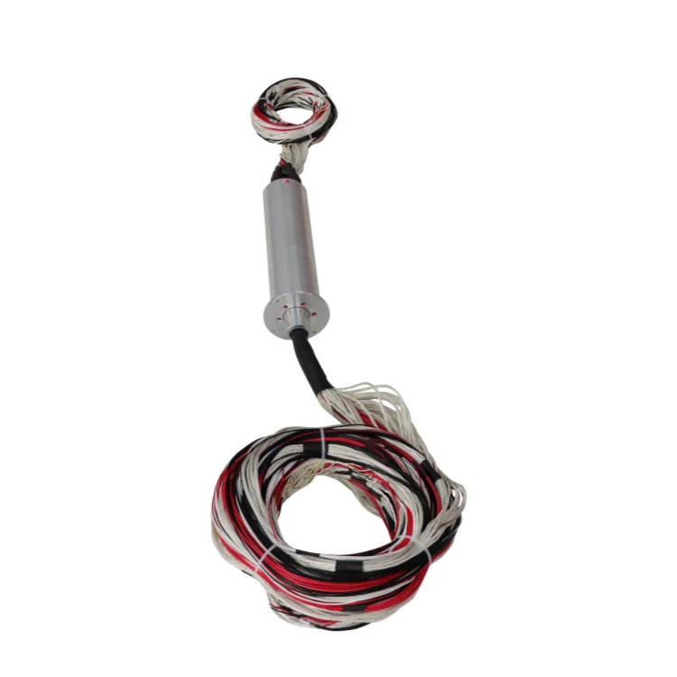 DHS062-87 HD-SDI slip ring (1080p) including power and electrical signal transmission, view 2