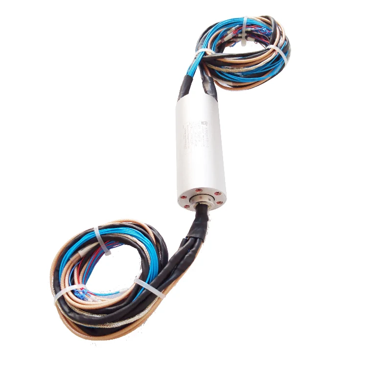 DHS035-34 Ingiant out diameter 35mm HD Slip Ring with 6 channels power and 28 channels signal, view 2