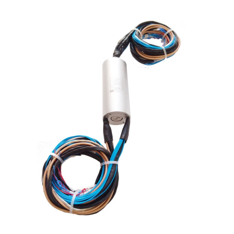 DHS035-34 Ingiant out diameter 35mm HD Slip Ring with 6 channels power and 28 channels signal, view 3