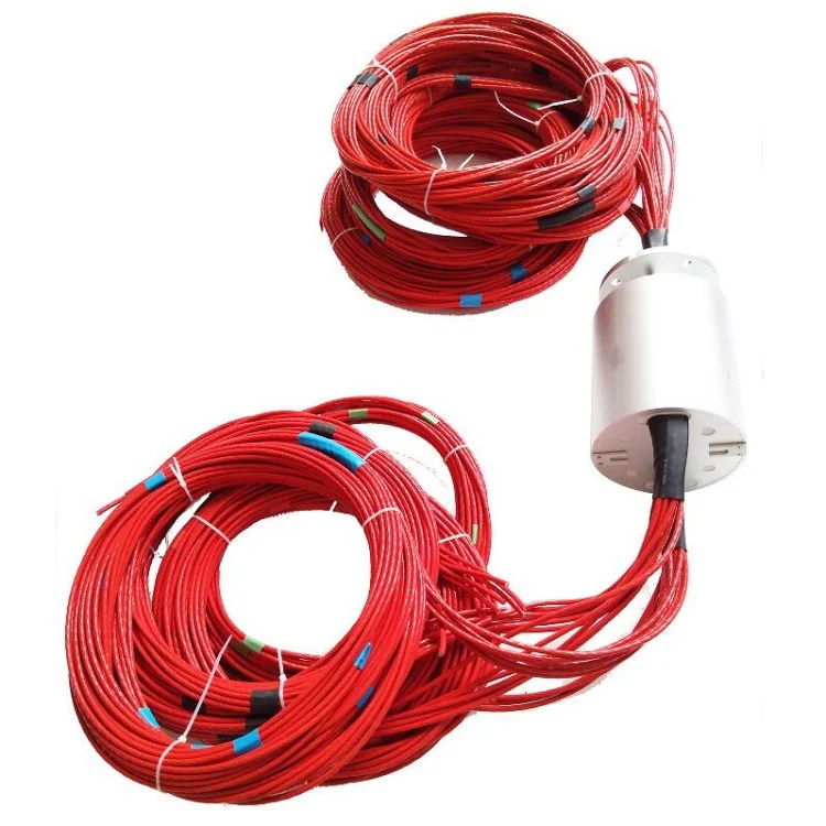 DHS155-4 high-current conductive slip ring 3channels 310A 1hannel 160A — capsulated slip rings manufactured by INGIANT