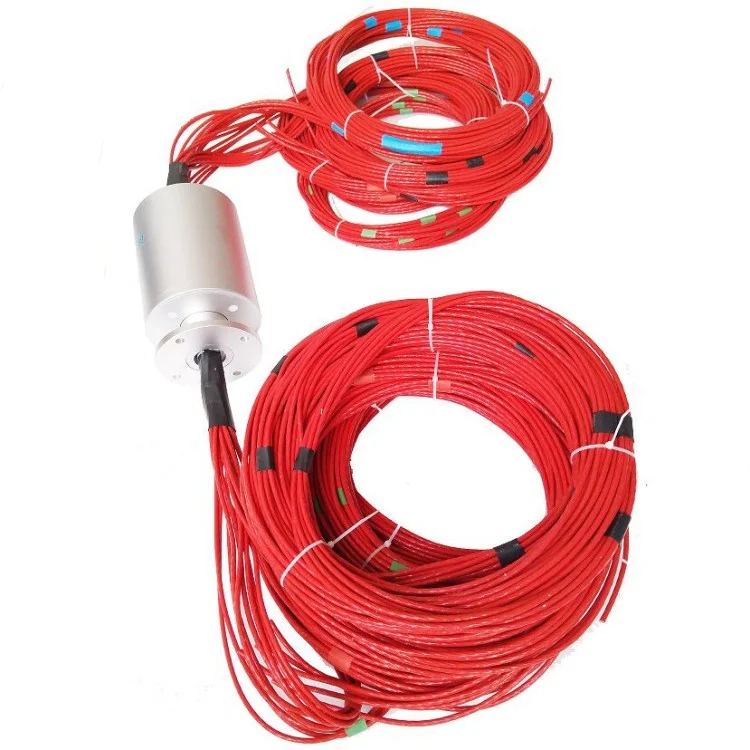 DHS155-4 high-current conductive slip ring 3channels 310A 1hannel 160A, view 2
