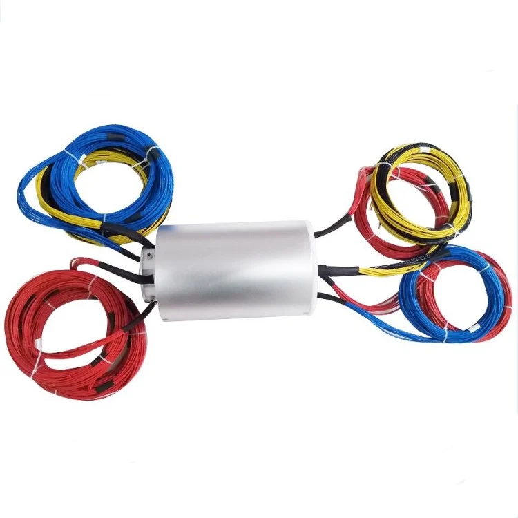 DHK080-5-150A high current hollow shaft slip ring 5channels 150A, view 2