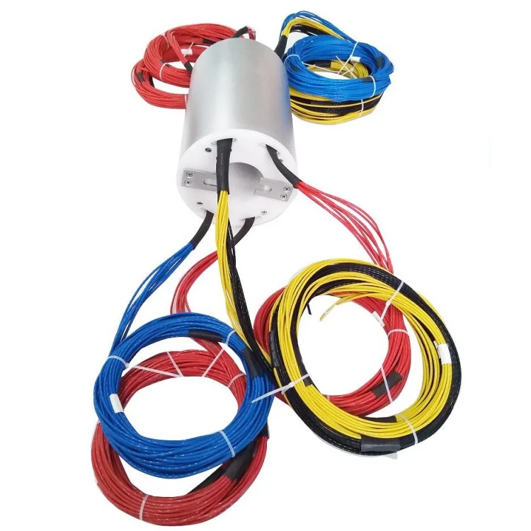 DHK080-5-150A high current hollow shaft slip ring 5channels 150A, view 3
