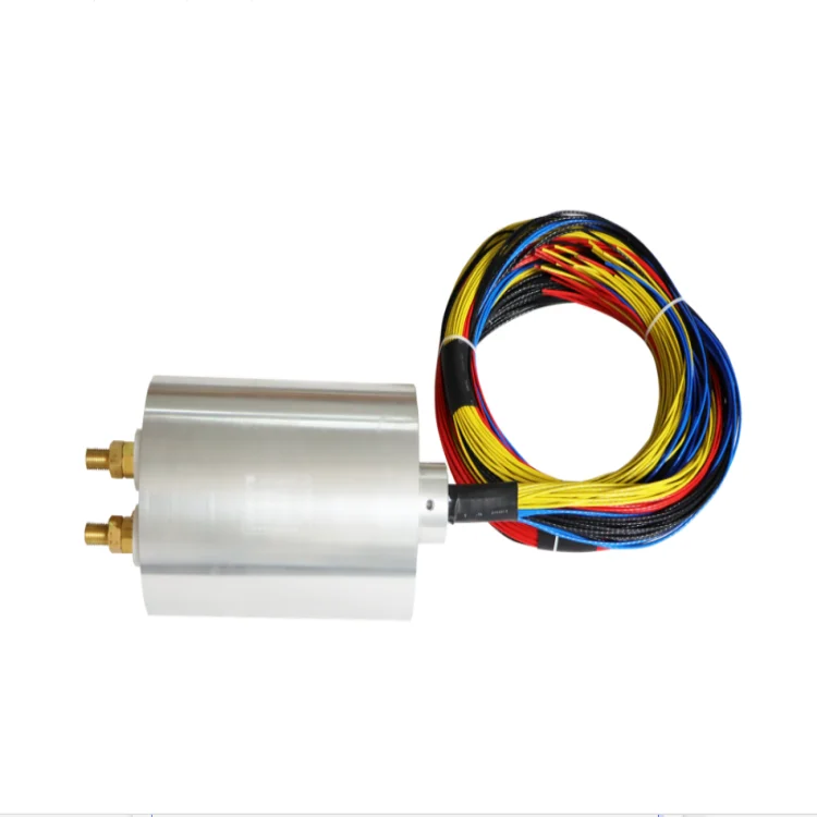 DHS180-4-400A-006 Customized high current slip ring 400A 4 channels, view 2