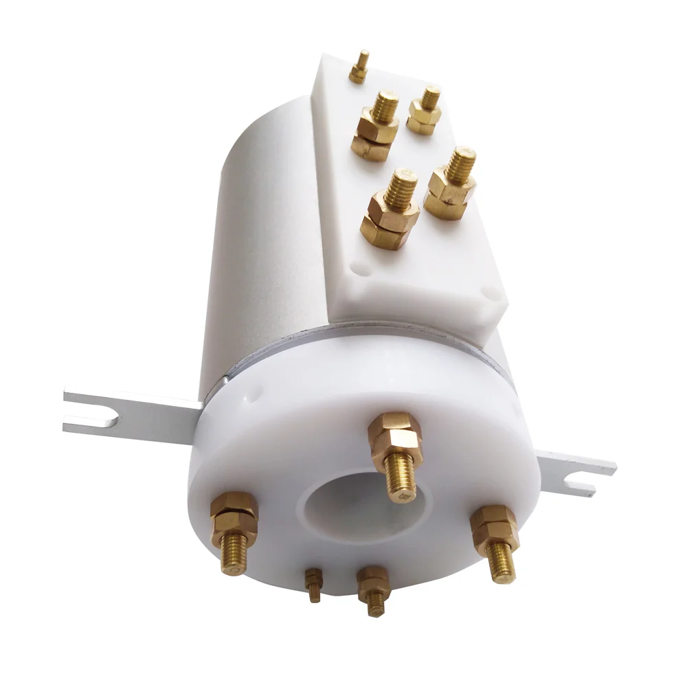 Ingiant custmized high current slip ring 200A for mining machines, view 2
