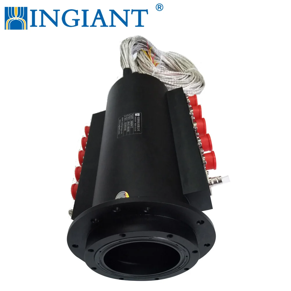 Ingiant high current slip rings 72 channels for lifting equipment — customized slip rings manufactured by INGIANT