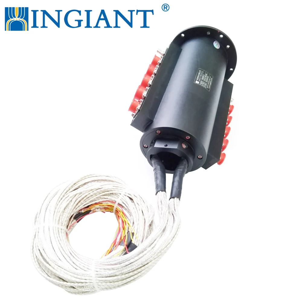 Ingiant high current slip rings 72 channels for lifting equipment, view 4