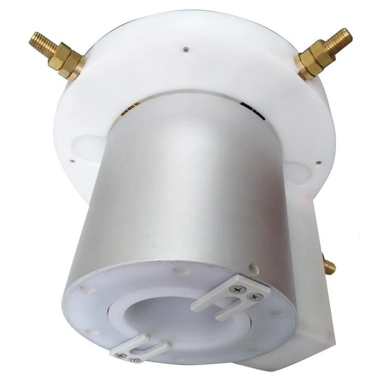 High current through hole slip ring 3 channels 200A,2 channels 10A., view 2