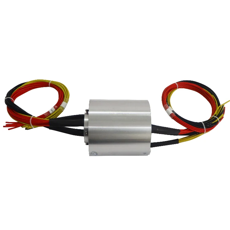 DHK038F-3-170A Sealed IP68 high current waterproof slip ring 3 channels 150A, view 2