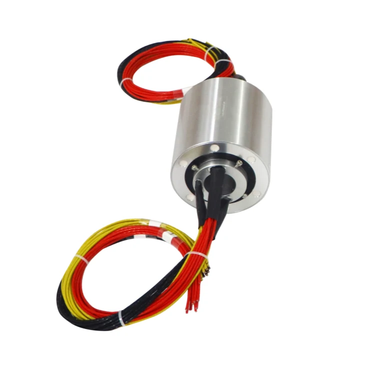 DHK038F-3-170A Sealed IP68 high current waterproof slip ring 3 channels 150A, view 3