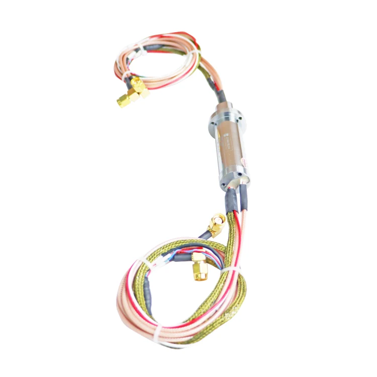 DHS020-9 high frequency conductive slip ring diameter 20mm 9 channels, view 3