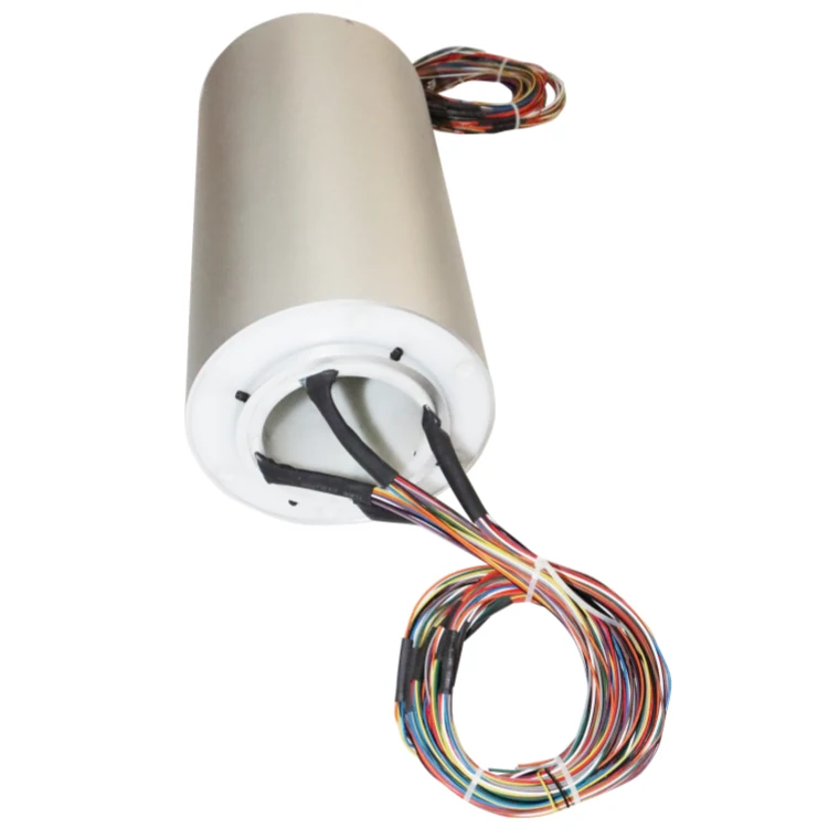 DHK080-102-5A high precision through hole slip ring hole diameter 80mm 102 channels 5A, view 3
