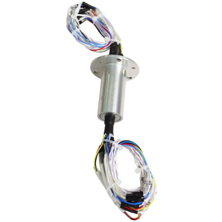 DHS022-28-2A high-quality capsulated slip ring 22mm 28 channels 2A for turntables, view 3