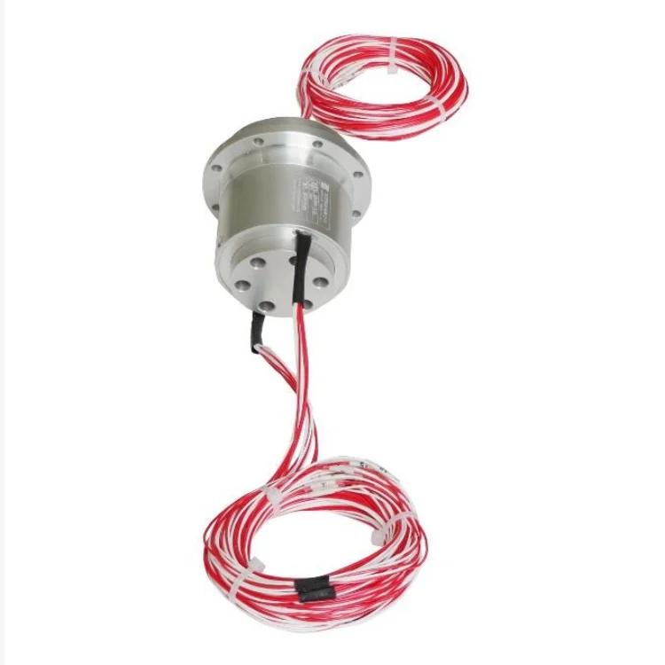 DHS058-15-3A high-quality capsulated slip ring diameter 58mm 15channels 3A combined power and signal, view 3