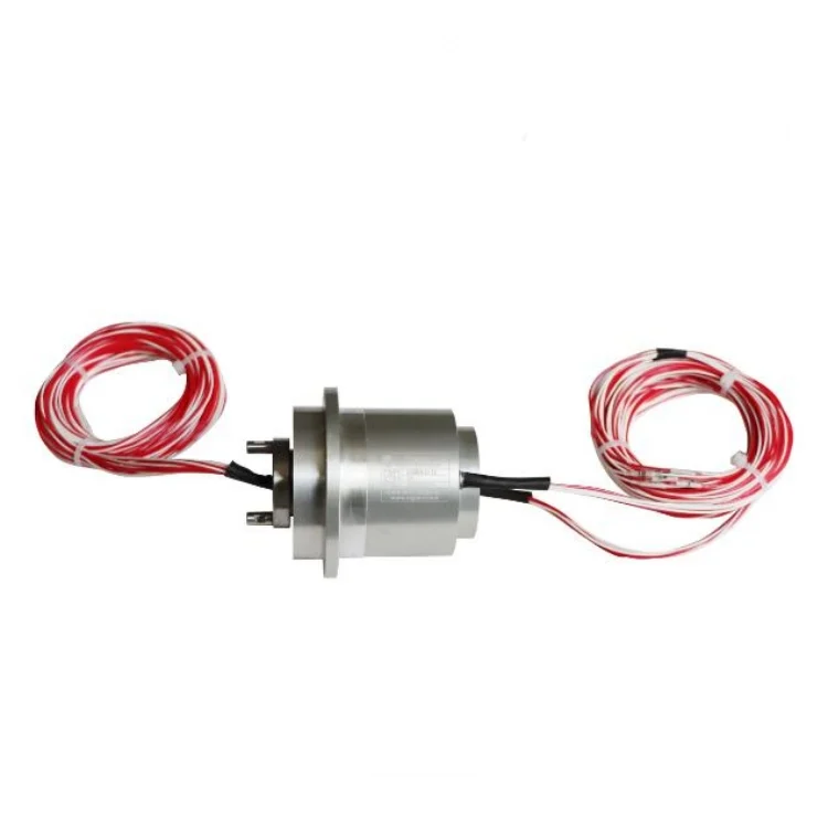 DHS058-15-3A high-quality capsulated slip ring diameter 58mm 15channels 3A combined power and signal — capsulated slip rings manufactured by INGIANT