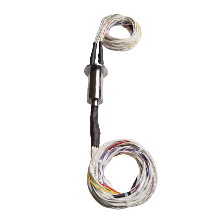 DHS023-25 Ingiant High quality capsule slip ring out diameter 23mm 25channes for automation equipment, view 2
