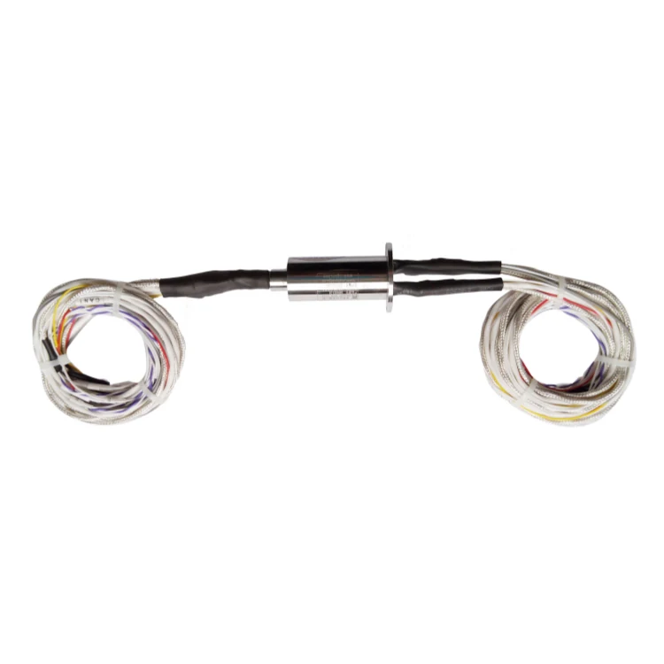 DHS023-25 Ingiant High quality capsule slip ring out diameter 23mm 25channes for automation equipment, view 3