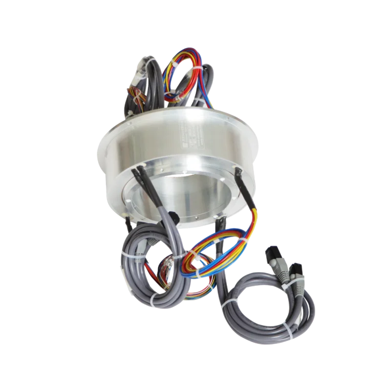 Ingiant low torque large diameter hollow shaft slip rings 104mm — through bore slip rings manufactured by INGIANT